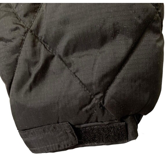 Steve & Barry's Women's Medium Double Down Puffer Jacket Coat Black Full Zip NWT - Picture 6 of 8